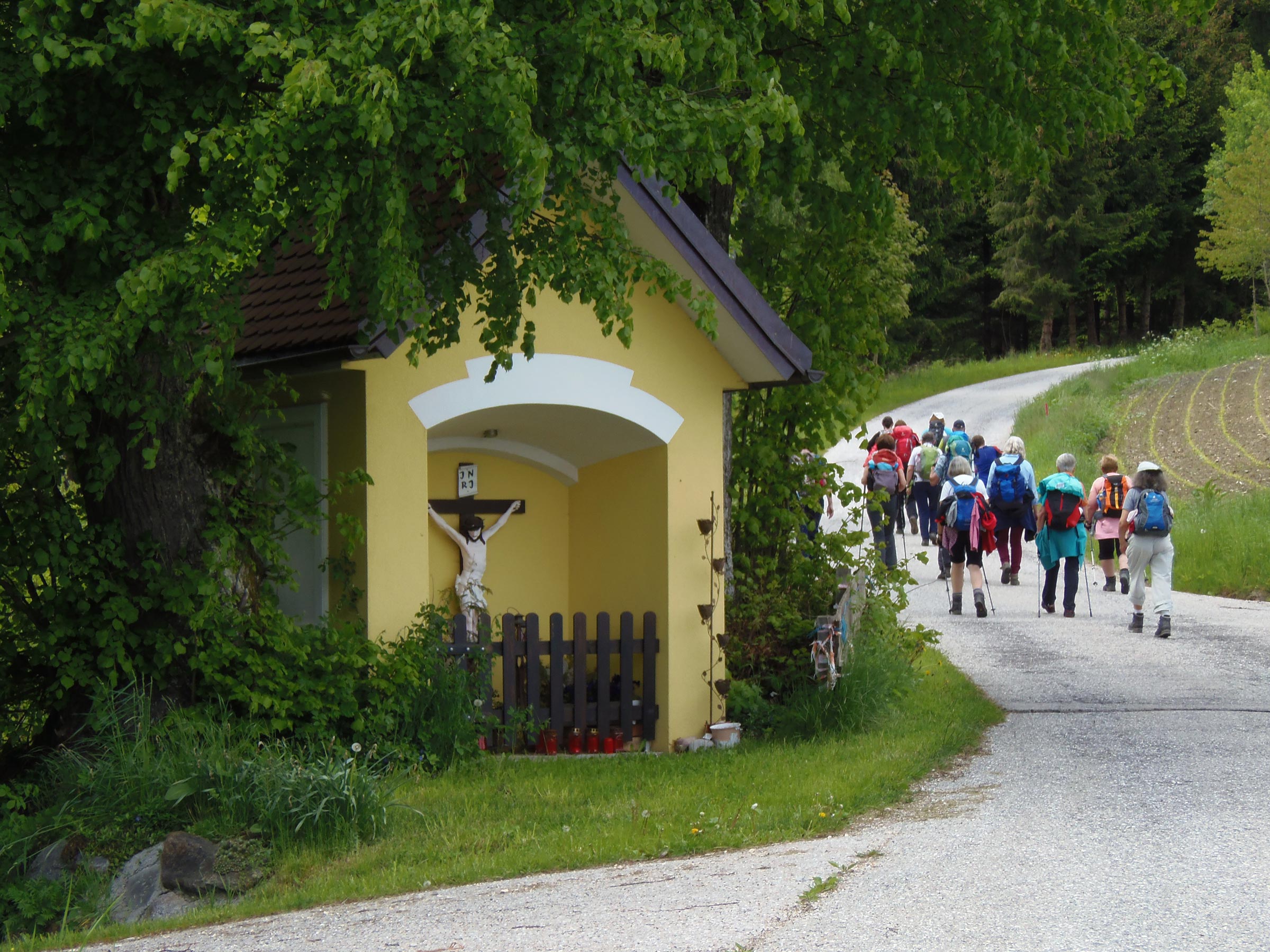 Pilgern auf der Romea Strata
